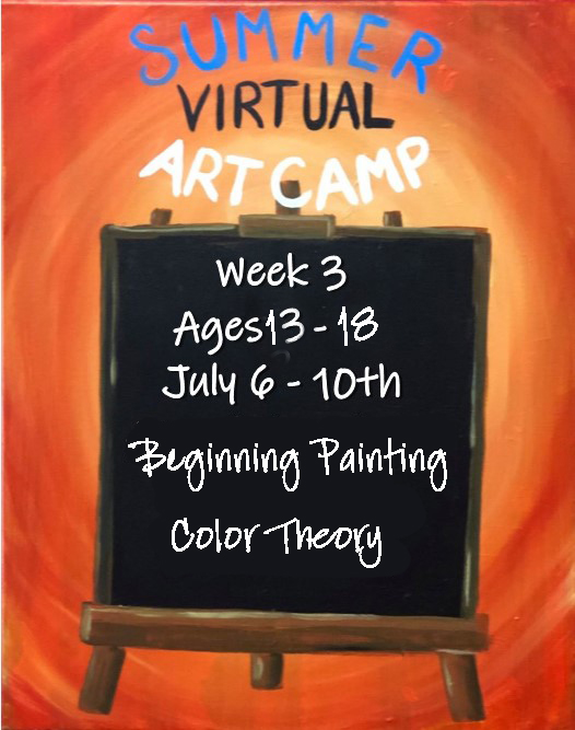 SUMMER ART CAMP AGES 13-18